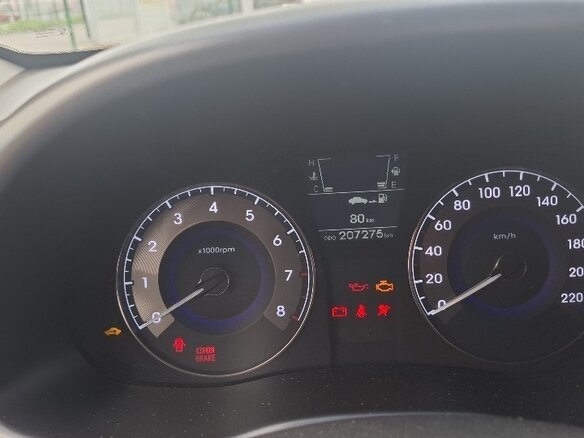 2013 Hyundai Solaris I, чёрный - вид 4
