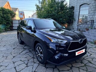 2021 Toyota Highlander IV (XU70), чёрный, 4590000 рублей, вид 4