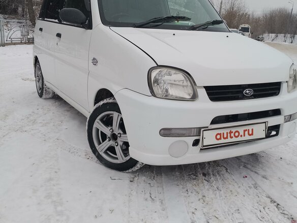 2005 Subaru Pleo I Рестайлинг 3, белый, 370000 рублей - вид 1