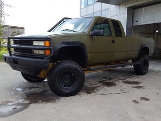 1996 Chevrolet C/K IV (GMT400), зелёный, 3700000 рублей, вид 1