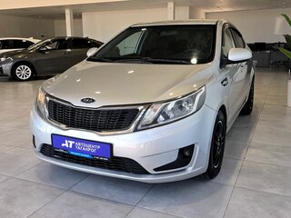 2012 Kia Rio III, серебристый, 960000 рублей, вид 3