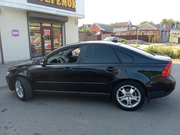 2007 Volvo S40 II Рестайлинг, чёрный - вид 5
