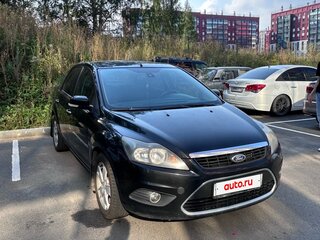 2009 Ford Focus II Рестайлинг, чёрный, 535000 рублей, вид 3