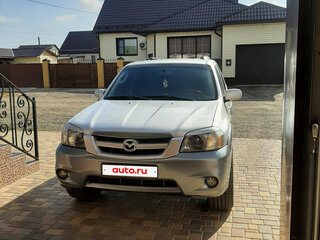 2004 Mazda Tribute I Рестайлинг, серебристый, 1090000 рублей, вид 2