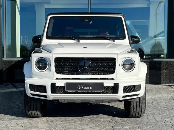 2022 Mercedes-Benz G-Класс 400 d III (W463), белый - вид 4