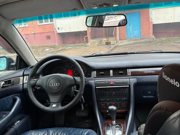 1997 Audi A6 II (C5), синий, 470000 рублей - вид 6