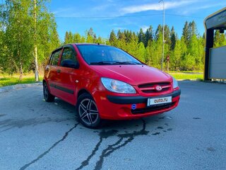 2007 Hyundai Getz I Рестайлинг, красный, 370000 рублей, вид 2