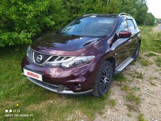 2011 Nissan Murano II (Z51) Рестайлинг, пурпурный, 1190000 рублей, вид 1