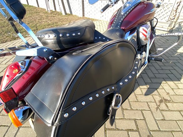 2006 Honda VTX 1300, красный, 580000 рублей - вид 11