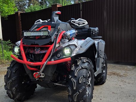 2016 BRP Can-Am Outlander Max DPS 570, белый, 850000 рублей, вид 2