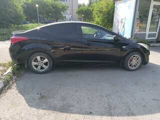 2012 Hyundai Elantra V (MD), чёрный, 1000000 рублей, вид 2