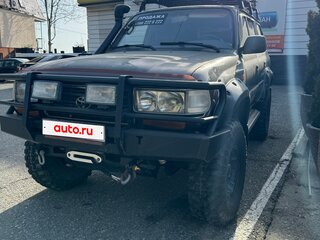 1997 Toyota Land Cruiser 80 Series Рестайлинг, зелёный, 1200000 рублей, вид 3