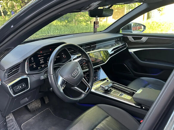 2019 Audi A6 40 TDI V (C8), серый, 4340000 рублей - вид 8