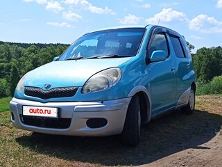 2002 Toyota FunCargo, голубой, 425000 рублей, вид 2