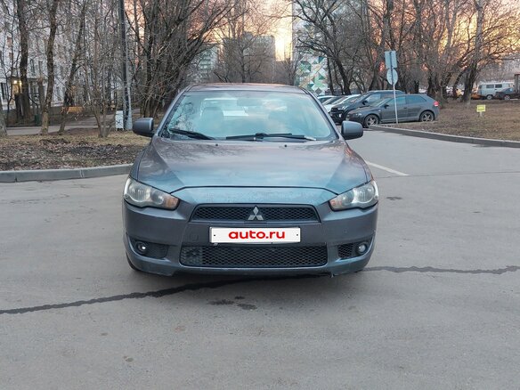 2007 Mitsubishi Lancer X, серый, 260000 рублей - вид 9