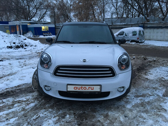 2014 Mini Countryman Cooper I, белый - вид 1