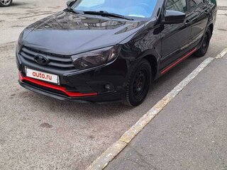2019 Lada (ВАЗ) Granta I Рестайлинг, чёрный, 1350000 рублей, вид 1