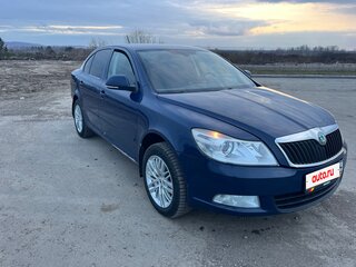 2011 Skoda Octavia II (A5) Рестайлинг, синий, 770000 рублей, вид 3