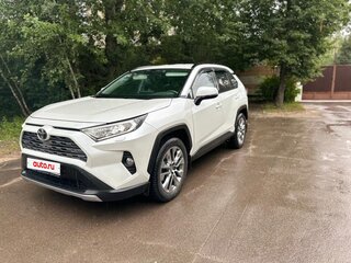 2021 Toyota RAV4 V (XA50), белый, 4100000 рублей, вид 1