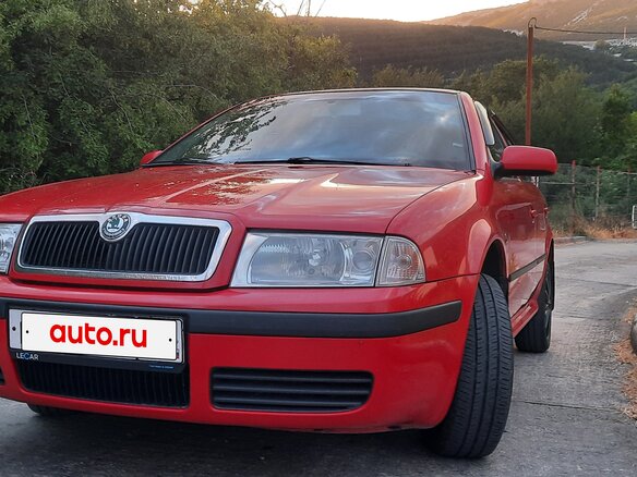 2009 Skoda Octavia I (A4) Рестайлинг, красный, 707000 рублей