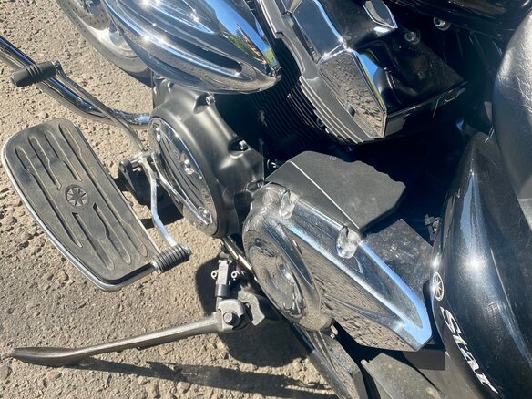 2012 Yamaha XVS950, чёрный, 600000 рублей - вид 13