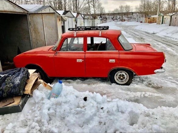 1971 Москвич 412 ИЭ, красный, 500000 рублей - вид 22