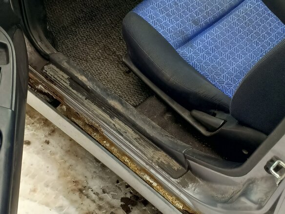 1999 Nissan Wingroad II (Y11), серый, 220000 рублей - вид 9