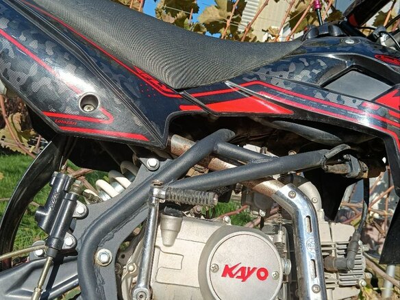 2022 Kayo Evolution YX125EM, красный, 72000 рублей - вид 9