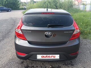 2011 Hyundai Solaris I, серый, 540000 рублей, вид 4
