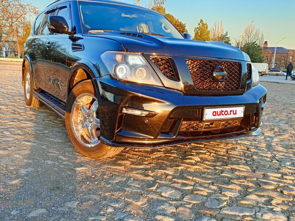 2013 Nissan Patrol VI (Y62), чёрный, 1800000 рублей - вид 9