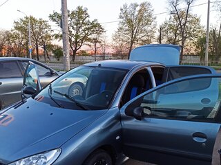 2008 Peugeot 206, серый, 375000 рублей, вид 3