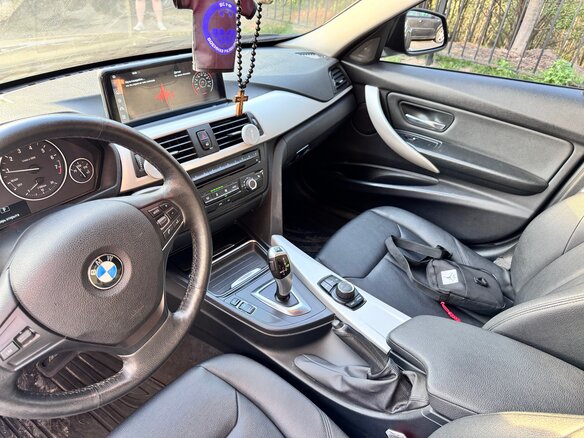 2014 BMW 3 серии 316i VI (F3x), синий - вид 6