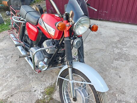 1983 Jawa 350/634, красный, 200000 рублей, вид 3
