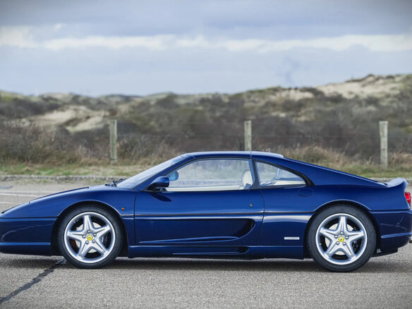 1996 Ferrari F355 GTS, синий - вид 3