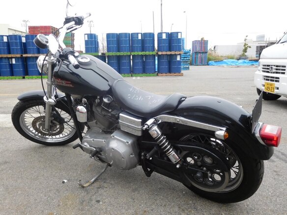 2001 Harley-Davidson Dyna Super Glide, чёрный - вид 3