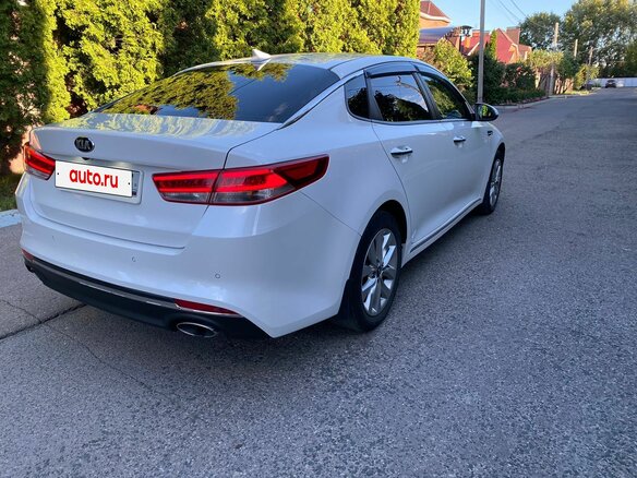 2017 Kia Optima IV, белый, 1550000 рублей - вид 9