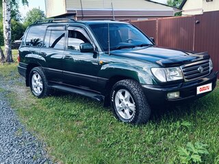 2003 Toyota Land Cruiser 100 Series Рестайлинг 1, зелёный, 2690000 рублей, вид 3