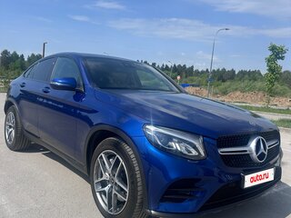 2018 Mercedes-Benz GLC 300 I (X253), синий, 3500000 рублей, вид 4