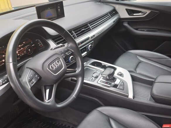 2019 Audi Q7 II (4M), чёрный, 3650000 рублей - вид 7