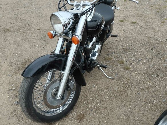 2002 Honda Shadow 750, чёрный, 440000 рублей - вид 3