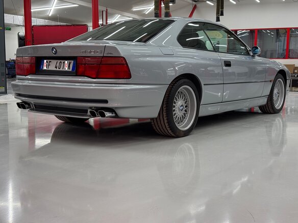 1997 BMW 8 серии 850i I (E31), серебристый - вид 5