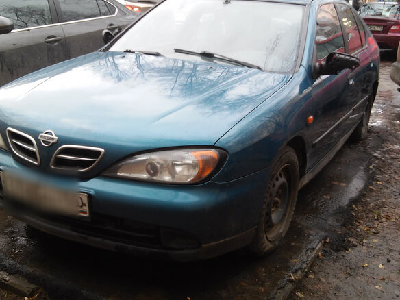 2001 Nissan Primera, синий - вид 7