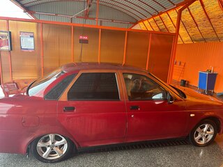 2007 Lada (ВАЗ) Priora I, красный, 165000 рублей, вид 1