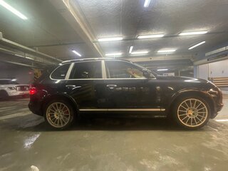 2008 Porsche Cayenne GTS I Рестайлинг (957), чёрный, 1100000 рублей, вид 3