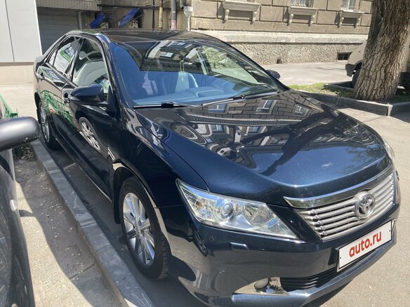 2014 Toyota Camry VII (XV50), чёрный - вид 13
