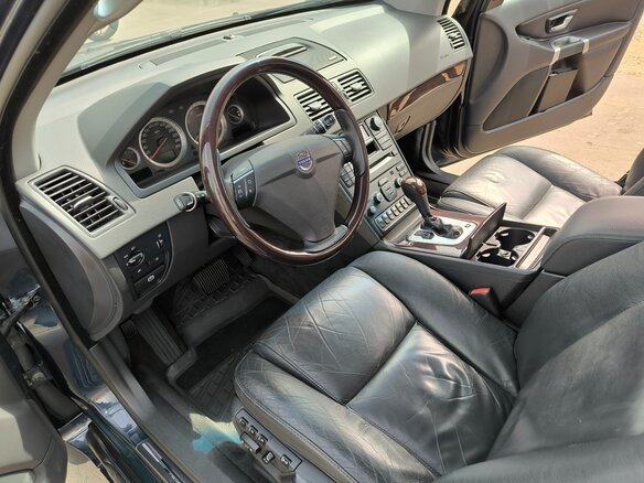 2012 Volvo XC90 I Рестайлинг, синий, 2300000 рублей - вид 4