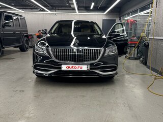 2017 Mercedes-Benz Maybach S-Класс 450 I (X222) Рестайлинг, чёрный, 5100000 рублей, вид 1
