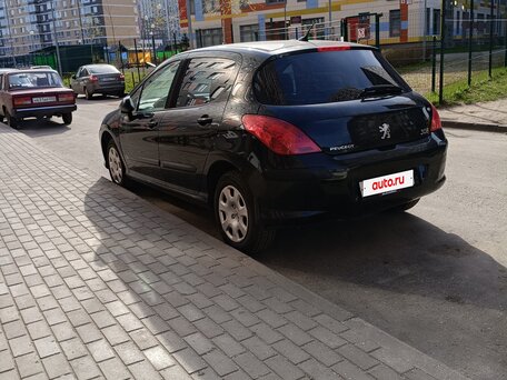 2008 Peugeot 308 I, чёрный, 200000 рублей, вид 4