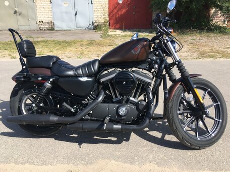 2018 Harley-Davidson Sportster 883, коричневый, 850000 рублей, вид 3
