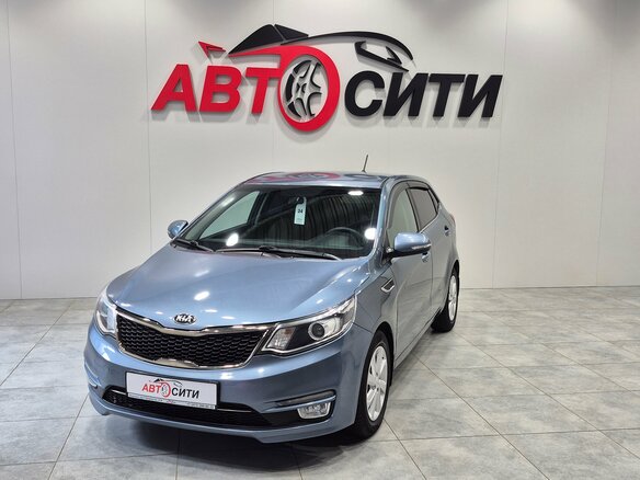 2016 Kia Rio III Рестайлинг, серый - вид 3